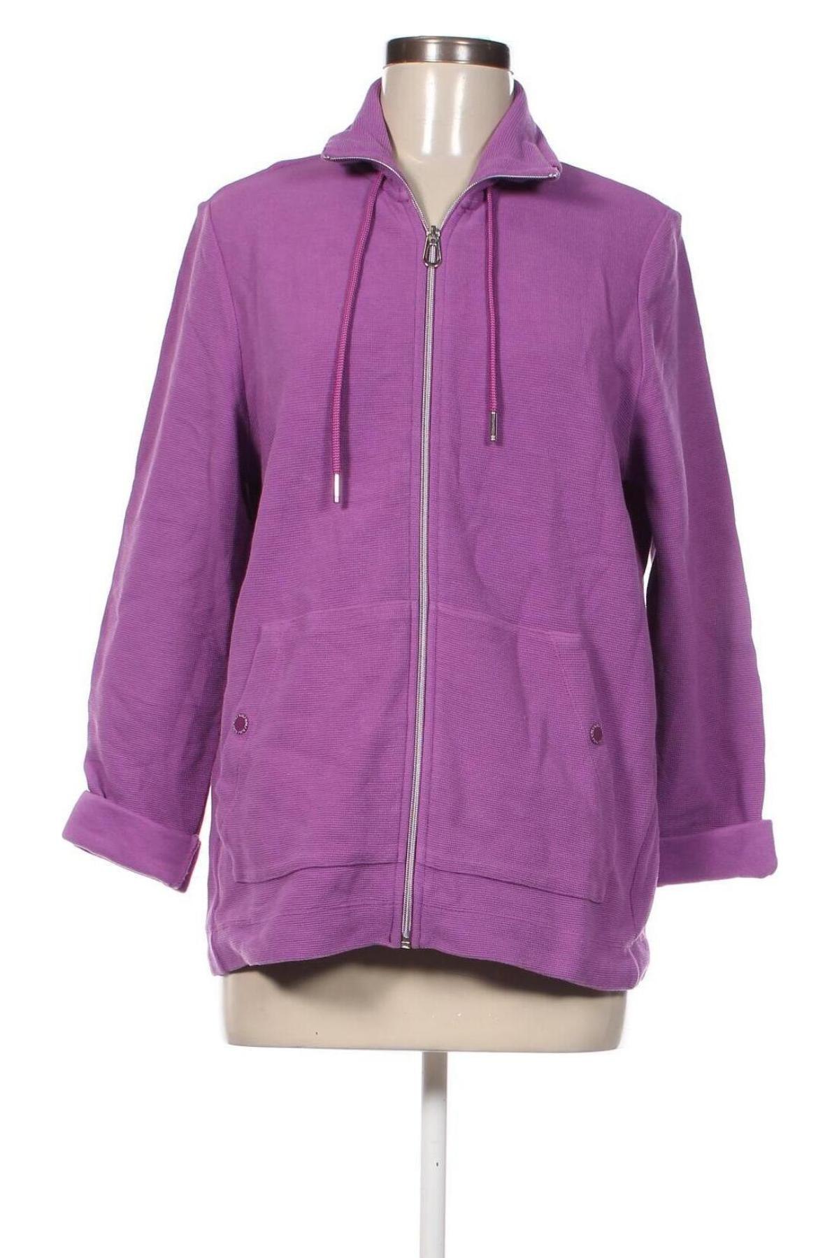 Damen Strickjacke Cecil, Größe L, Farbe Lila, Preis 28,99 €