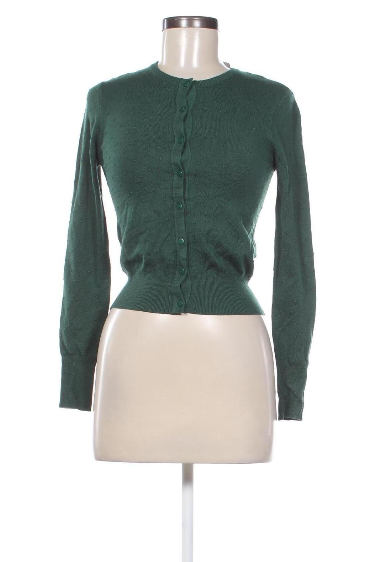 Cardigan de damă Louche, Mărime S, Culoare Verde, Preț 133,99 Lei