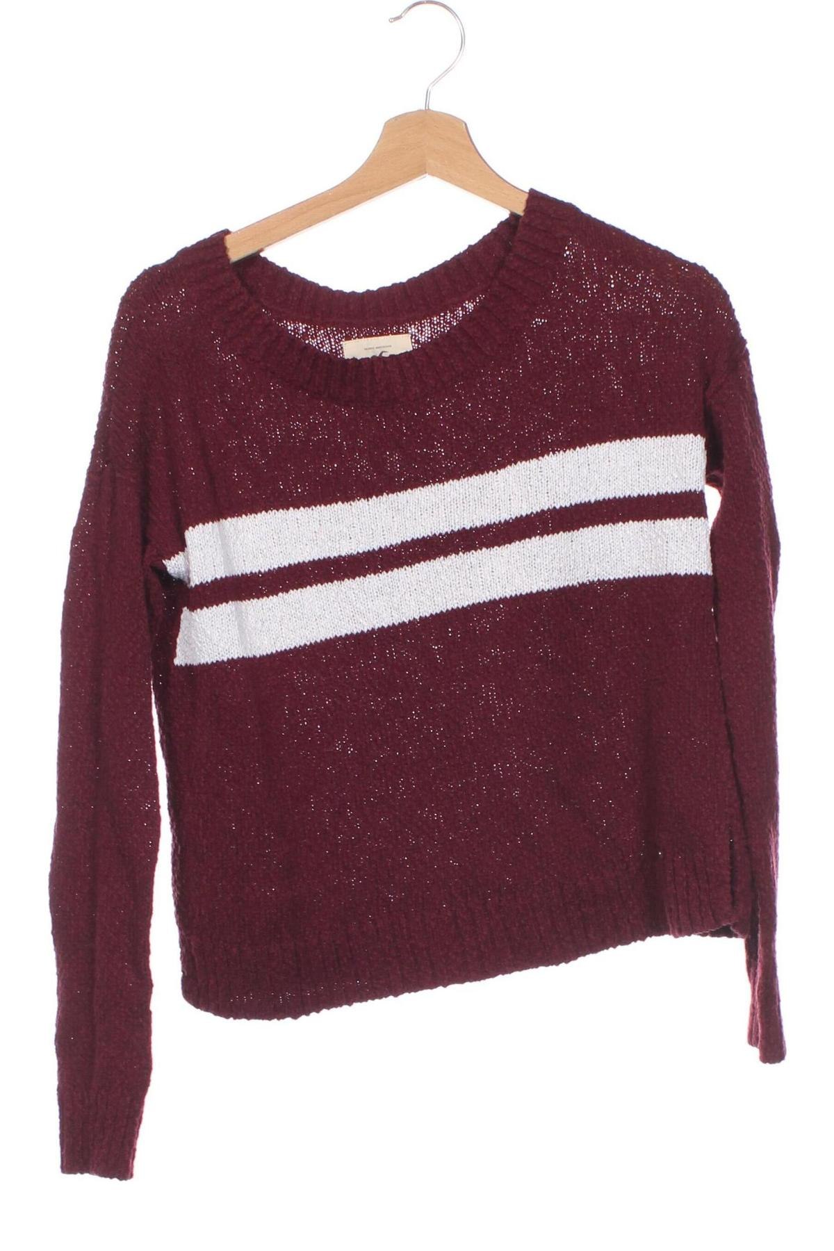 Damenpullover Hollister, Größe XS, Farbe Rot, Preis 18,99 €