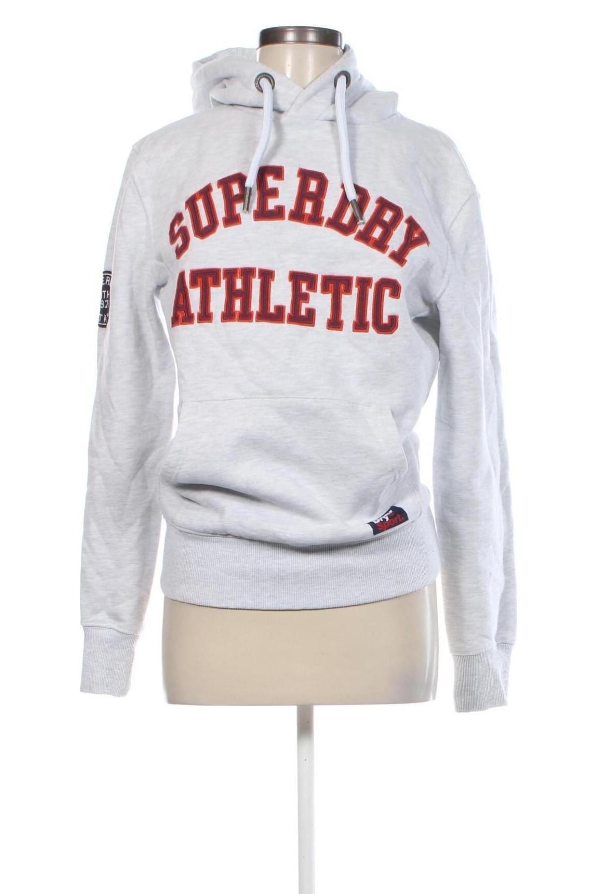 Damen Sweatshirt Superdry, Größe S, Farbe Grau, Preis 31,99 €