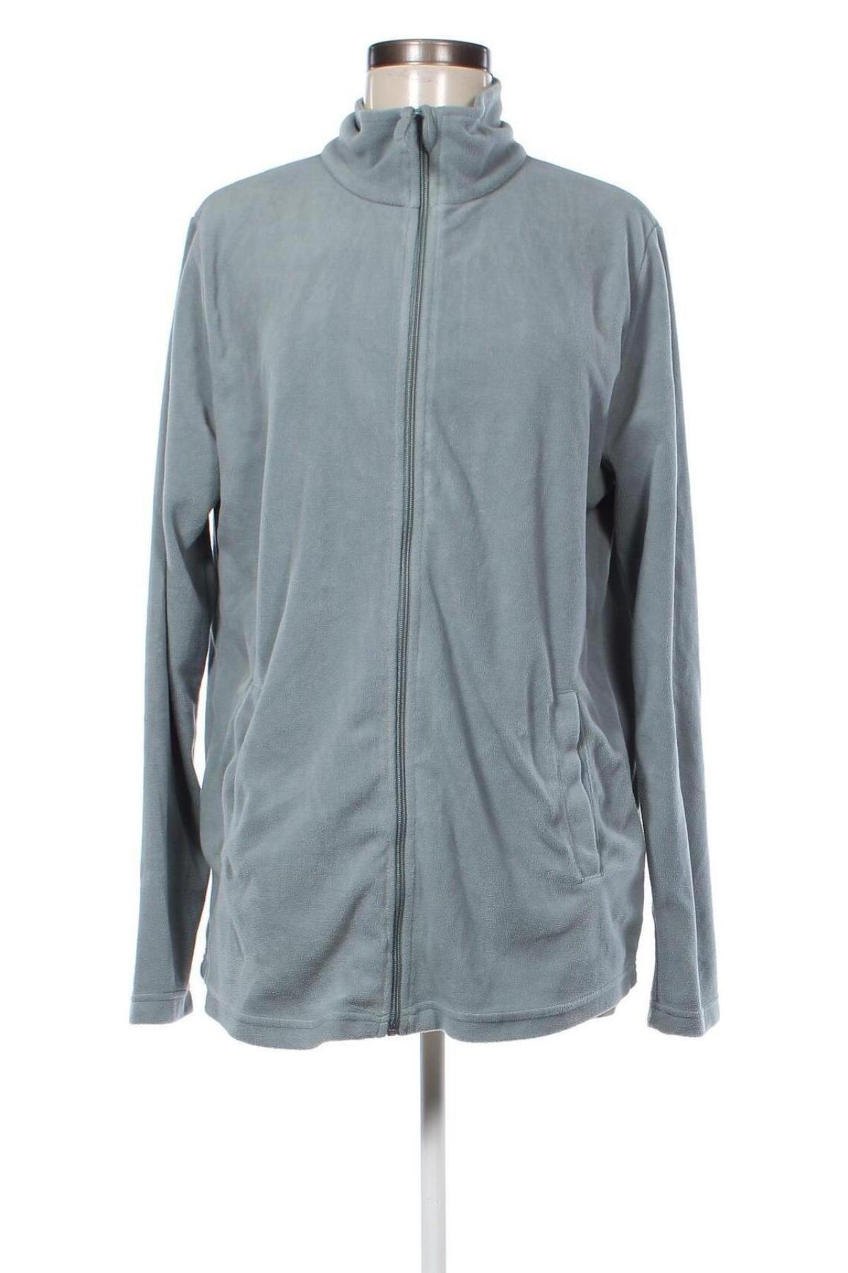 Damen Fleecejacke, Größe L, Farbe Grau, Preis € 14,99