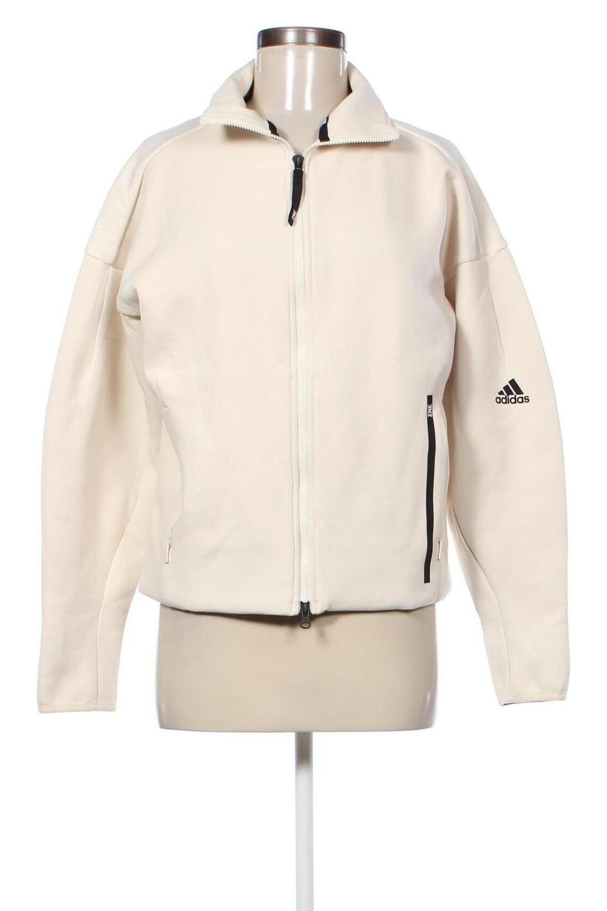 Bluză trening de femei Adidas, Mărime L, Culoare Bej, Preț 156,99 Lei