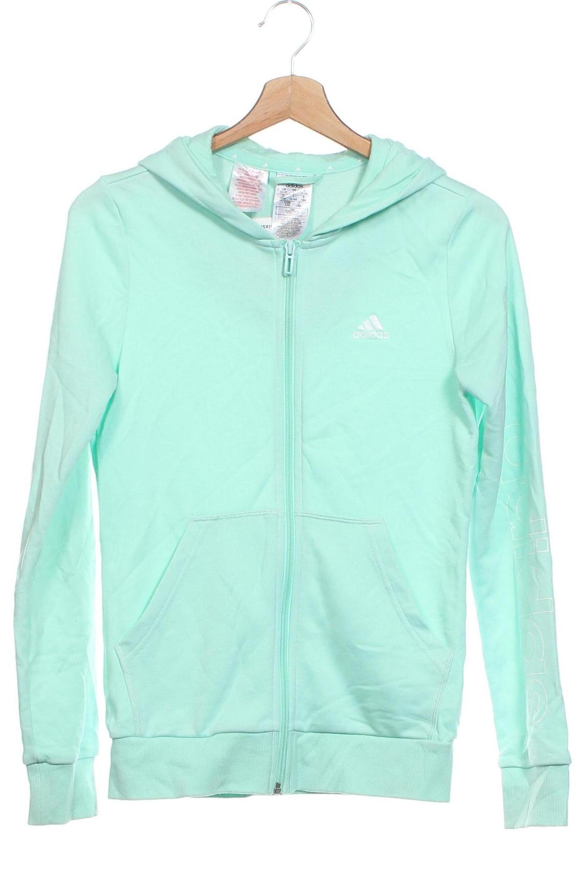 Dětská mikina  Adidas, Velikost 12-13y/ 158-164 cm, Barva Zelená, Cena  629,00 Kč