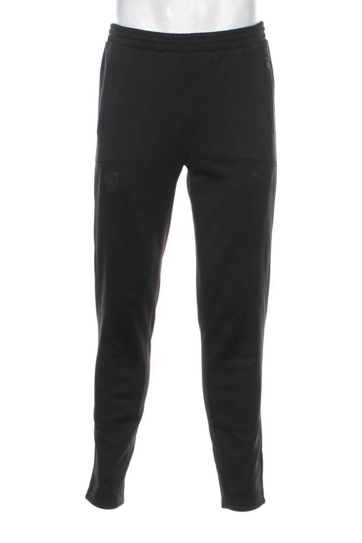 Pantaloni trening de bărbați PUMA, Mărime M, Culoare Negru, Preț 149,99 Lei