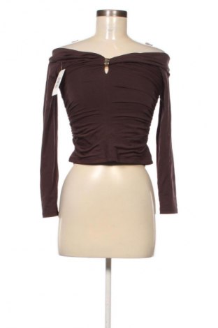 Női blúz Abercrombie & Fitch, Méret S, Szín Barna, Ár 19 749 Ft