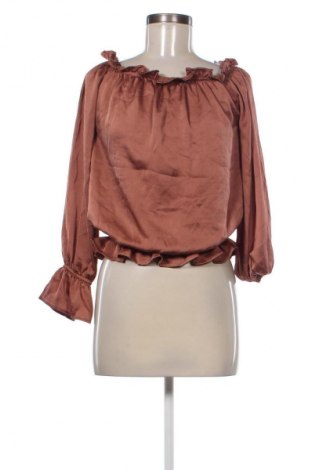 Női blúz Amisu, Méret S, Szín Barna, Ár 2 409 Ft