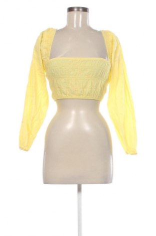 Női blúz Bershka, Méret S, Szín Sárga, Ár 2 169 Ft
