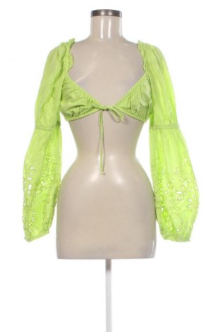 Női blúz Bershka, Méret S, Szín Zöld, Ár 2 299 Ft