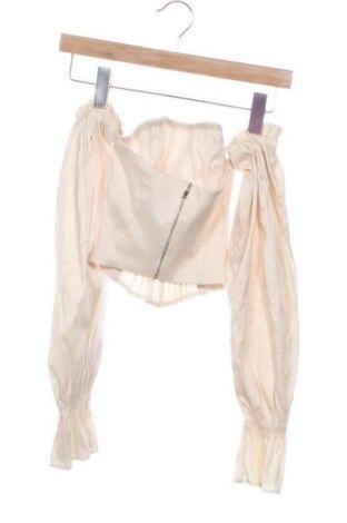 Bluzka damska Bershka, Rozmiar XS, Kolor Beżowy, Cena 52,42 zł