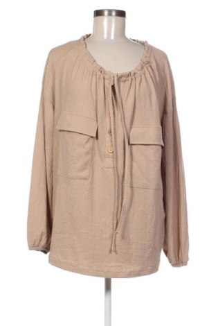 Női blúz Bpc Bonprix Collection, Méret L, Szín Bézs, Ár 2 239 Ft