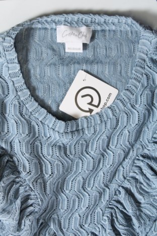 Damen Shirt Cotton Club, Größe M, Farbe Blau, Preis € 4,99