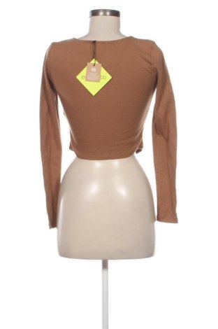 Női blúz Even&Odd, Méret M, Szín Barna, Ár 6 612 Ft