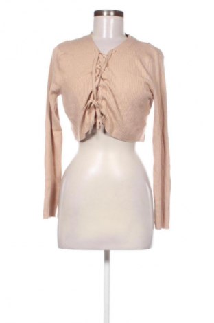 Damen Shirt H&M, Größe L, Farbe Beige, Preis € 9,70
