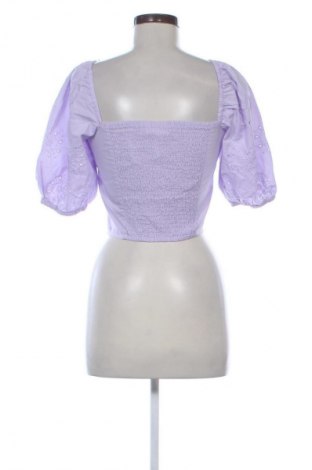 Bluzka damska H&M, Rozmiar XS, Kolor Fioletowy, Cena 53,58 zł