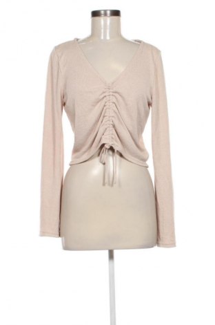 Bluzka damska H&M Divided, Rozmiar M, Kolor Beżowy, Cena 18,99 zł