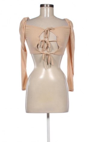Női blúz Missguided, Méret XS, Szín Bézs, Ár 6 612 Ft
