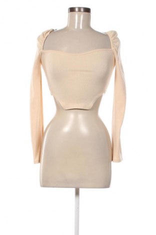 Damen Shirt Missy Empire, Größe XXS, Farbe Beige, Preis € 5,99
