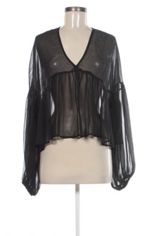 Дамска блуза NA-KD, Размер S, Цвят Черен, Цена 5,62 €