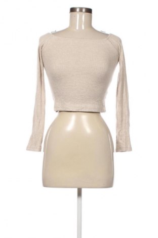 Damen Shirt Stradivarius, Größe S, Farbe Beige, Preis € 5,99