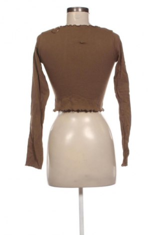 Női blúz Stradivarius, Méret M, Szín Barna, Ár 2 179 Ft