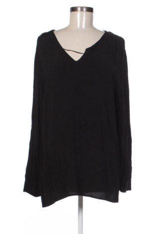 Γυναικεία μπλούζα Triangle By s.Oliver, Μέγεθος XL, Χρώμα Μαύρο, Τιμή 7,99 €