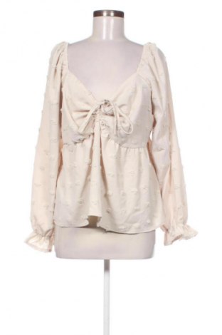 Дамска блуза Unbranded, Размер XXL, Цвят Бежов, Цена 10,00 €