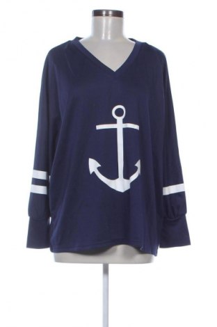 Дамска блуза Unbranded, Размер XL, Цвят Син, Цена 9,71 €