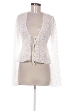 Damen Strickjacke Amisu, Größe L, Farbe Weiß, Preis € 7,99