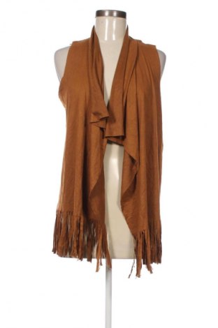 Дамска жилетка Amisu, Размер S, Цвят Кафяв, Цена 5,11 €