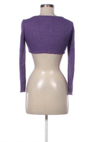 Damen Strickjacke Bershka, Größe S, Farbe Lila, Preis € 5,99