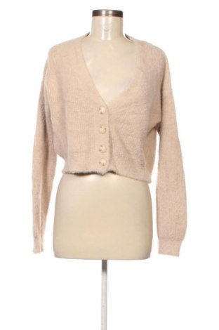 Damen Strickjacke Bershka, Größe S, Farbe Beige, Preis € 5,99