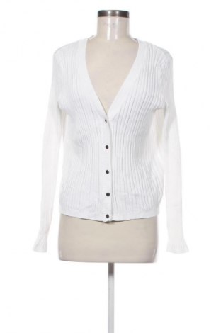 Damen Strickjacke C&A, Größe L, Farbe Weiß, Preis € 6,99