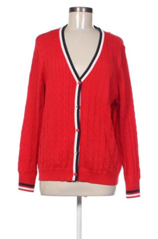 Damen Strickjacke Essentials by Tchibo, Größe XXL, Farbe Rot, Preis € 9,99