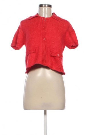 Damen Strickjacke H&M Divided, Größe M, Farbe Rot, Preis € 9,99