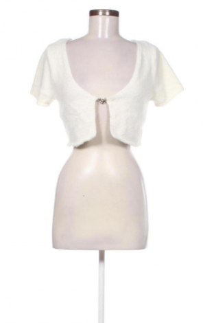 Damen Strickjacke H&M Divided, Größe S, Farbe Weiß, Preis 11,99 €