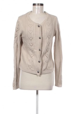 Damen Strickjacke Laura Torelli, Größe M, Farbe Beige, Preis € 6,99