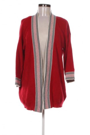Damen Strickjacke Laura Torelli, Größe M, Farbe Rot, Preis € 7,99