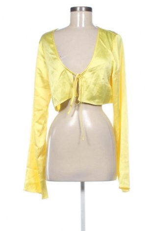 Női kardigán NA-KD, Méret XL, Szín Sárga, Ár 19 835 Ft