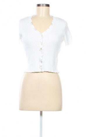 Damen Strickjacke Pimkie, Größe M, Farbe Weiß, Preis € 5,99