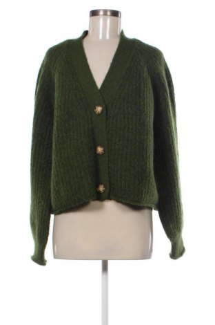 Damen Strickjacke Zara, Größe M, Farbe Grün, Preis € 14,00