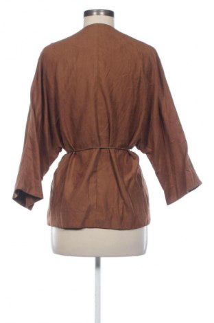 Дамска жилетка Zara, Размер S, Цвят Кафяв, Цена 13,29 €