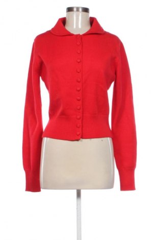 Cardigan de damă Zara, Mărime M, Culoare Roșu, Preț 71,99 Lei