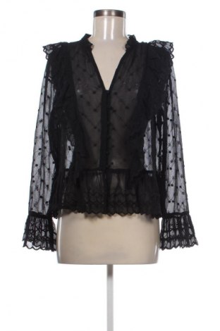 Дамска риза H&M, Размер L, Цвят Черен, Цена 6,13 €