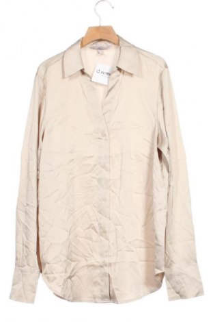 Дамска риза H&M, Размер XS, Цвят Бежов, Цена 7,15 €