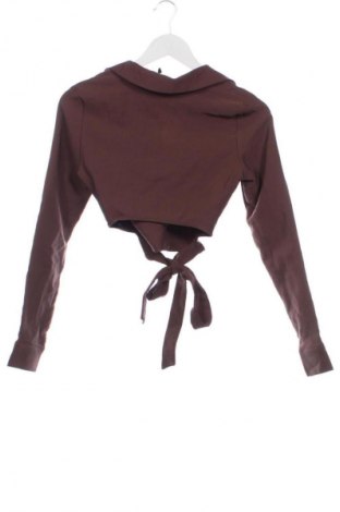 Cămașă de femei H&M Divided, Mărime XS, Culoare Maro, Preț 22,99 Lei