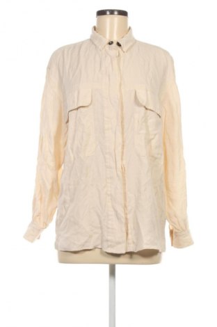 Cămașă de femei Mango, Mărime M, Culoare Ecru, Preț 45,99 Lei
