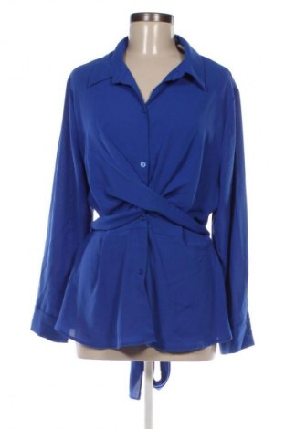 Дамска риза SHEIN, Размер XL, Цвят Син, Цена 13,00 €