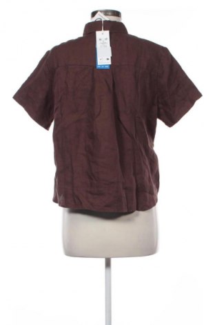Női ing Samsoe & Samsoe, Méret S, Szín Barna, Ár 33 049 Ft
