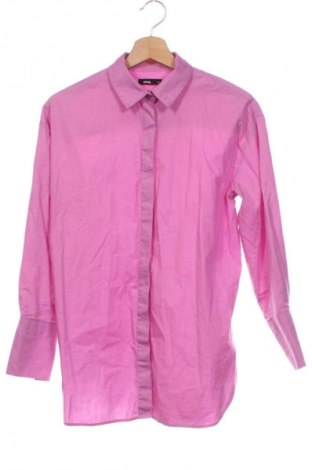 Damska koszula Sinsay, Rozmiar XS, Kolor Różowy, Cena 69,66 zł