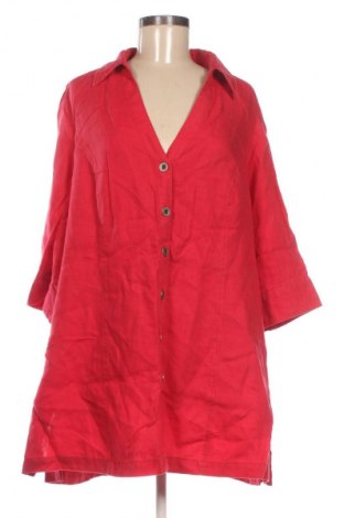 Damska koszula X-Two, Rozmiar 4XL, Kolor Czerwony, Cena 68,87 zł